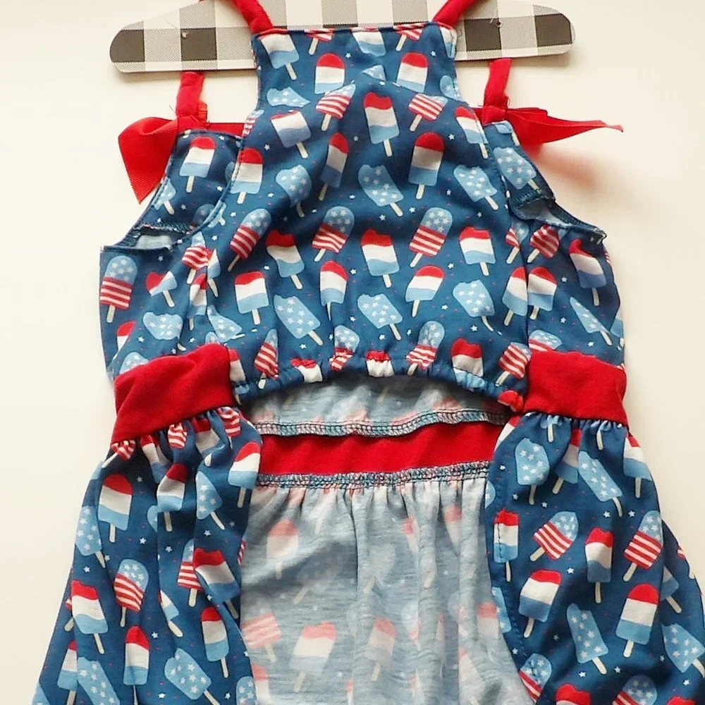 Woof Pet Apparel Popsicle Print Dog Sun Dress Size XL NEW - Picture 5 of 6